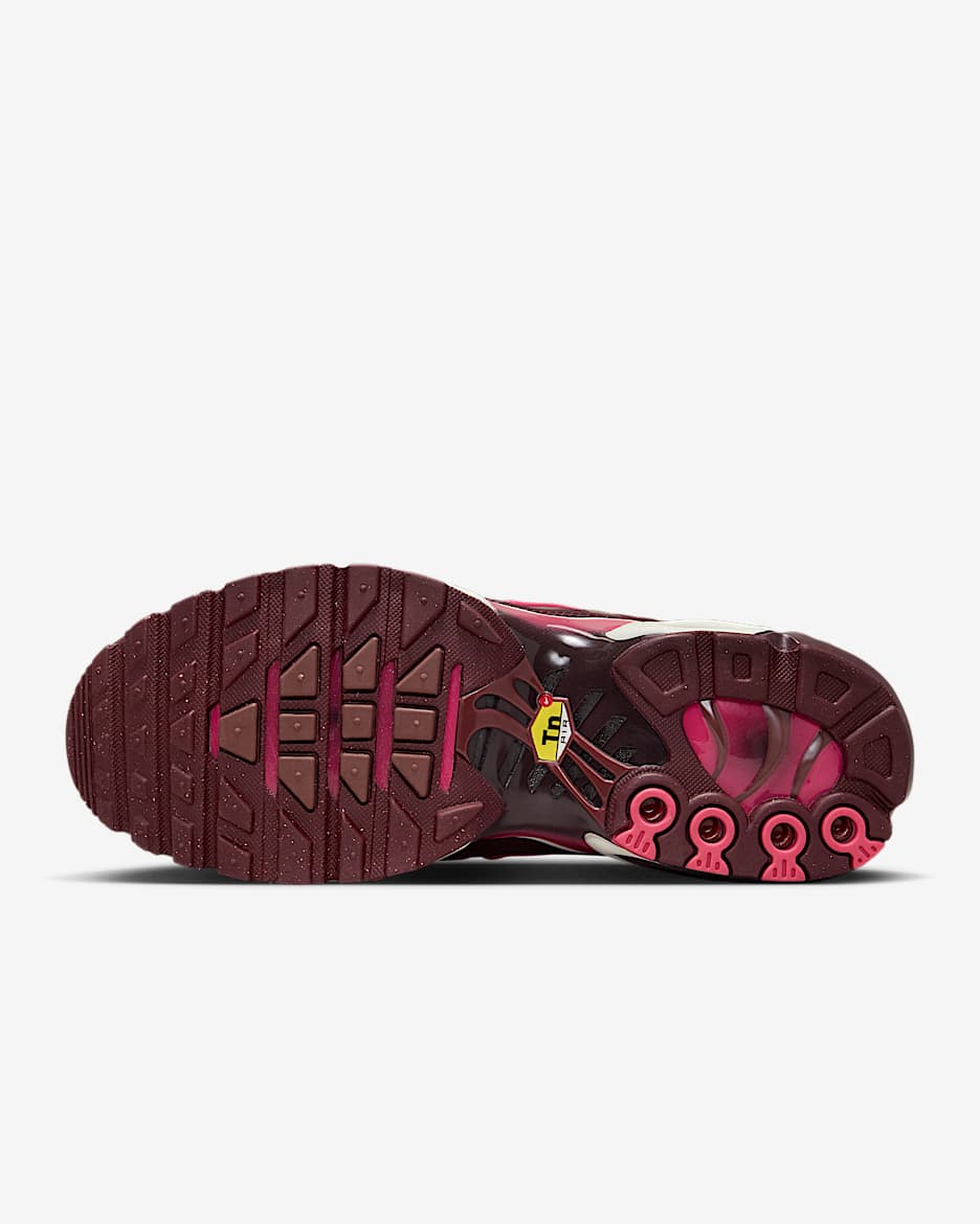 Nike air max plus womens burgundy best sale